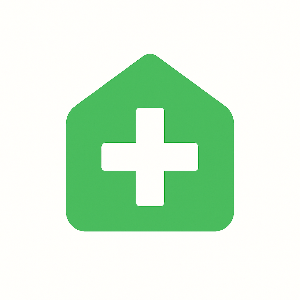 Green Hospital Icon